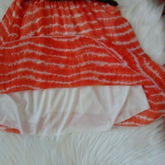 NWT Three Pink Hearts Dress Party Cocktail Prom - Picture 8 of 12